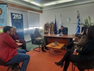 Σύσκεψη Θ. Βασιλόπουλου με εκπροσώπους Ελληνικού Κέντρου Θαλασσίων Ερευνών για τη βιωσιμότητα των αλιέων