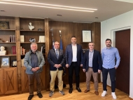 Συνάντηση του Αντιπεριφερειάρχη Αιτωλοακαρνανίας Θ. Μαυρομμάτης με το ΔΣ του Εμποροβιομηχανικού Συλλόγου Μεσολογγίου