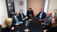 Απόστολος Κατσιφάρας: «Όλοι μαζί μπορούμε να αλλάξουμε τα παραγωγικά και οικονομικά δεδομένα» - Επίσκεψη στο Επιμελητήριο Αιτωλοακαρνανίας