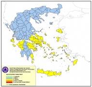 Υψηλός κίνδυνος πυρκαγιάς την Τρίτη 28 Ιουλίου για Αχαία και Ηλεία