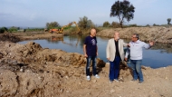 Προχωρούν τα έργα καθαρισμού στην τάφρο Δίμηκου, στην Αιτωλοακαρνανία - Αυτοψία του Αντιπεριφερειάρχη Γιάννη Λύτρα