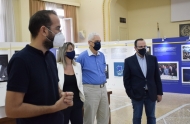 Ο Ν. Φαρμάκης στην φωτογραφική έκθεση του Europe Direct για τη 40χρονη ιστορία της Ελλάδας στην Ε.Ε.