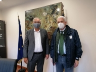 Συνάντηση εργασίας του Γενικού Γραμματέα Εσωτερικών & Οργάνωσης, Μιχάλη Σταυριανουδάκη με τον Αντιπεριφερειάρχη Δυτικής Ελλάδος, Φωκίωνα Ζαΐμη