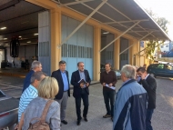 Επίσκεψη Απόστολου Κατσιφάρα σε ΚΤΕΟ-Διεύθυνση Μεταφορών