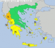 Έκτακτο Δελτίο Επιδείνωσης Καιρού