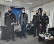 Στον Περιφερειάρχη Νεκτάριο Φαρμάκη η νέα ηγεσία Πυροσβεστικών Υπηρεσιών Δυτικής Ελλάδας