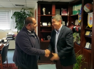 Συνάντηση του Αντιπεριφερειάρχη Αχαΐας με τον Πρόεδρο της Ομοσπονδίας Εμπορικών Συλλόγων Πελοποννήσου και Νοτιοδυτικής Ελλάδος