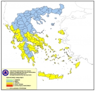 Υψηλός κίνδυνος πυρκαγιάς σε Ηλεία και Αχαΐα και για την Παρασκευή 31 Ιουλίου 2020