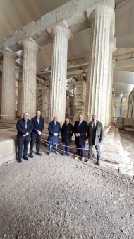 Αντικείμενο μελέτης ο Ναός του Επικούριου Απόλλωνα στο ευρωπαϊκό έργο HERIT ADAPT – Εκδήλωση στη Ζαχάρω Ηλείας