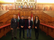 Επίσκεψη του Γρηγόρη Αλεξόπουλου και μελών του Περιφερειακού Συμβουλίου Δυτικής Ελλάδος στο Κοινοβούλιο της Ουγγαρίας