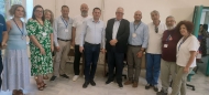Θ. Βασιλόπουλος: «Δίπλα στις δομές που επιτελούν κοινωνικό έργο στην περιοχή μας» - Παράδοση Η/Υ στο Κέντρο Ψυχικής Υγείας Πατρών
