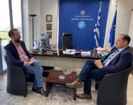 Καθήκοντα άμισθου σύμβουλου του Περιφερειάρχη, Νεκτάριου Φαρμάκη, αναλαμβάνει ο Χρήστος Μπούνιας σε θέματα διεθνών σχέσεων και ευρωπαϊκών προγραμμάτων