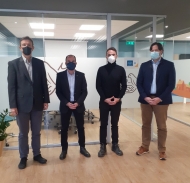 Επίσκεψη Λ. Δημητρογιάννη στο εργοστάσιο νερού της ΚΟΡΠΗ