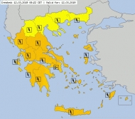 Έκτακτο Δελτίο Επιδείνωσης Καιρού