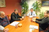 Συνάντηση του Αντιπεριφερειάρχη Αχαΐας Γρ. Αλεξόπουλου με το Δήμαρχο Πάτρας Κ. Πελετίδη