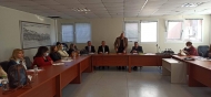 Συνάντηση εργασίας του Αντιπεριφερειάρχη Π.Ε. Αχαΐας, Χ.Μπονάνου για την καταπολέμηση των κουνουπιών στην ΠΔΕ