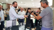 Επαγγελματίες οίνου και δημοσιογράφοι της Ιαπωνίας και της Κορέας στη Δυτική Ελλάδα