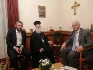 Επίσκεψη Αντιπεριφερειάρχη Αχαΐας Φωκίωνα Ζαΐμη στα Τίρανα και συνάντηση με τον Αρχιεπίσκοπο Αλβανίας Αναστάσιο