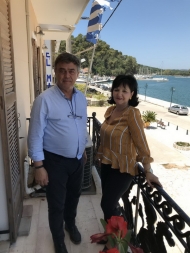 Επίσκεψη Αντιπεριφερειάρχη Π.Ε. Αιτωλοακαρνανίας Μαρίας Σαλμά στο Δήμαρχο Ακτίου - Βόνιτσας