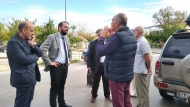 Επίσκεψη του Ν. Φαρμάκη στη Διεύθυνση Μεταφορών Π.Ε. Αχαΐας και στο Μουσικό Σχολείο της Πάτρας