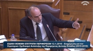 Απ. Κατσιφάρας στη Βουλή: Η Περιφέρεια Δυτικής Ελλάδας ήδη προχωρά σε επανεκκίνηση της οικονομίας!