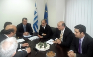 Συνάντηση Ευριπίδη Στυλιανίδη - Απόστολου Κατσιφάρα